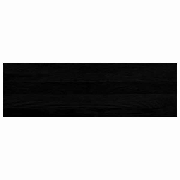 vidaXL Stair Tread Set of 8 Dark Brown Solid Oak Wood 31.5x9.8x0.8 in