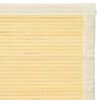 vidaXL Rug Natural Bamboo 39.4 x 63.0 in Non-slip Bamboo Rug