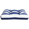 vidaXL Pallet Cushion Blue and White Stripe Oxford fabric (100% polyester)