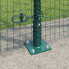 vidaXL Fence Post Green 32.81 x 5.25 ft (0.98 x 0.98 in mesh)