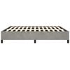 vidaXL Bed Frame Light Gray
