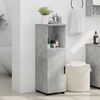 vidaXL Bathroom Cabinet Concrete Grey 11.81 x 13.78 x 37.40 in