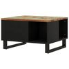 vidaXL Coffee Table Mixed Color Solid reclaimed wood, Iron Medium