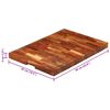 vidaXL Chopping Board 23.6"x16.5"x1.6" Solid Wood Acacia