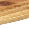 vidaXL Table Top Natural Mango Wood Solid Rough Mango Wood