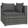 vidaXL Garden Lounge Set Gray