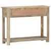 vidaXL Console Table 39.4"x11.8"x29.9" Solid Mango Wood