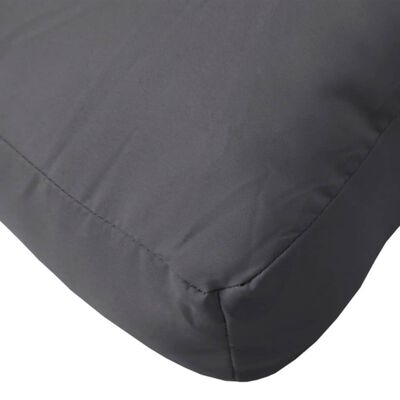 vidaXL Pallet Cushion Anthracite 47.2"x15.7"x4.7" Fabric
