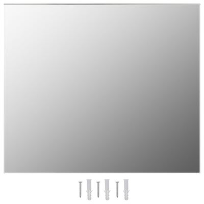 vidaXL Frameless Mirror 31.5"x23.6" Glass