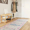 vidaXL Rug Colorful 100% Polyester 31.5 x 118.1 in Rug Rectangular