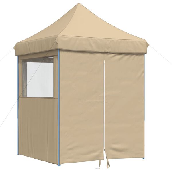 vidaXL Party Tent Beige, Blue