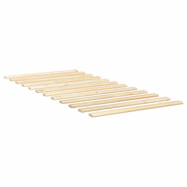 vidaXL Bed Slat Natural Pine Solid Pine Wood Single Bed Slat