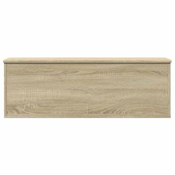 vidaXL Storage Box Sonoma oak Engineered wood Medium Storage Box