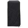 vidaXL Firewood Rack Cover Plain Black 61 x 122 x 106 cm Fabric