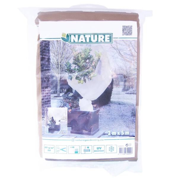 Nature Plant Frost Cover Beige Polypropylene 6.6x16.4 feet