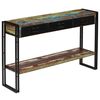 vidaXL Console Table Multicolor Reclaimed wood Medium Console Table
