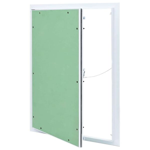vidaXL Access Panel White 55 x 65 cm Aluminium and Plasterboard