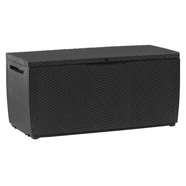 Keter Storage Box Anthracite Polypropylene Large Outdoor Storage Box