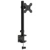 vidaXL Monitor Mount Black Steel VESA 75/3.94 "