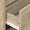 vidaXL Cabinet Set of 2 Sonoma Oak Engineered Wood Small