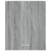 vidaXL Hanging Cabinet Grey Sonoma Engineered Wood Medium Wall mounting