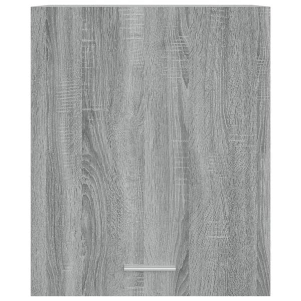 vidaXL Hanging Cabinet Grey Sonoma Engineered Wood Medium Wall mounting