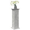 vidaXL Display Stand Concrete Grey Engineered Wood Medium Display Stand