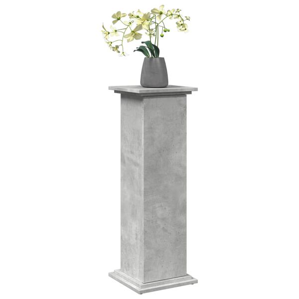 vidaXL Display Stand Concrete Grey Engineered Wood Medium Display Stand