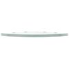 vidaXL Corner Shelf Set of 2 Clear Tempered safety glass 17.7 x 17.7 in