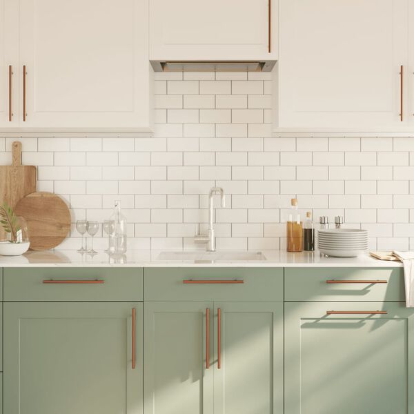 vidaXL Cabinet Handle Set of 20 Bronze Stainless Steel