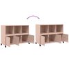 vidaXL Sideboard Pink Cold-rolled steel Medium Sideboard Rectangular