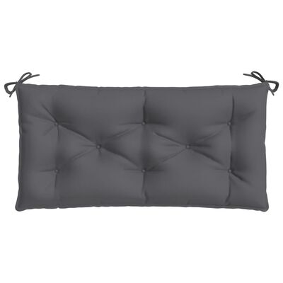 vidaXL Garden Bench Cushion Anthracite 43.3"x19.7"x2.8" Oxford Fabric
