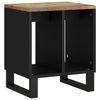 vidaXL Side Table Multicolor, black