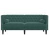vidaXL Chesterfield Sofa Dark Green