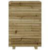 vidaXL Garden Planter Natural Wood Treated Pine Wood Medium Durable