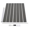 vidaXL Fence Panel WPC 68.9x57.5" Grey