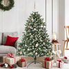 vidaXL Artificial Christmas Tree with 150 LEDs Green 59.06 in