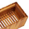vidaXL Raised Bed Natural wood color Solid acacia wood Medium