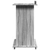 vidaXL Lectern Grey sonoma Engineered wood Medium Tiltable Lectern