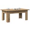 vidaXL Coffee Table Artisan oak Engineered wood