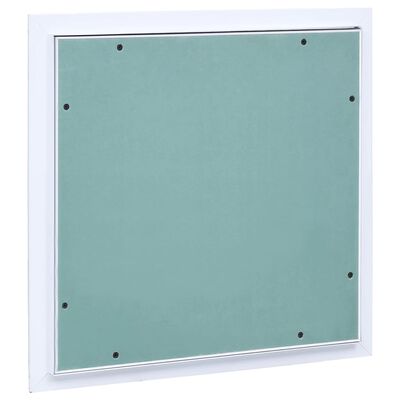 vidaXL Access Panel with Aluminum Frame and Plasterboard 11.8"x11.8"