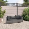 vidaXL Patio Sofa Set Set of 3 Grey, Anthracite