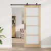 vidaXL Sliding Door ORKDAL Natural 32.68 x 83.07 in