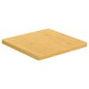 vidaXL Table Top Natural Bamboo Bamboo with varnish finish 23.6 in