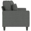 vidaXL 2-seater Sofa Dark Grey