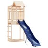 vidaXL Outdoor Playset Brown Solid pine wood Large Durable
