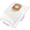 vidaXL Vacuum Cleaner Bags for Nilfisk King 20 pcs