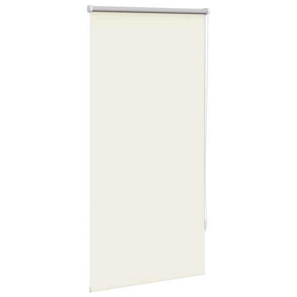 vidaXL Blackout Blind Off White Polyester 23.6 x 47.2 in