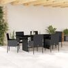 vidaXL Garden Dining Set Grey, Dark Grey