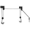vidaXL Bike Hoist with Ceiling Mount 125.7 lb